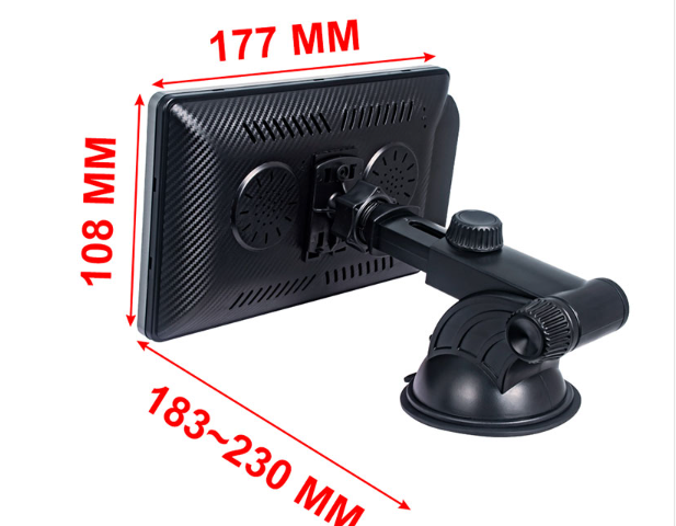 7 Car Wireless CarPlay Display Cigarette Lighter Interface Suction Cup Universal