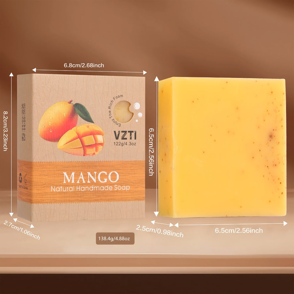 VZTI Handmade Bar Soap Set with Three-Piece Scent Trios or 122g Six-Bar Assortment in Six Scents — image 6