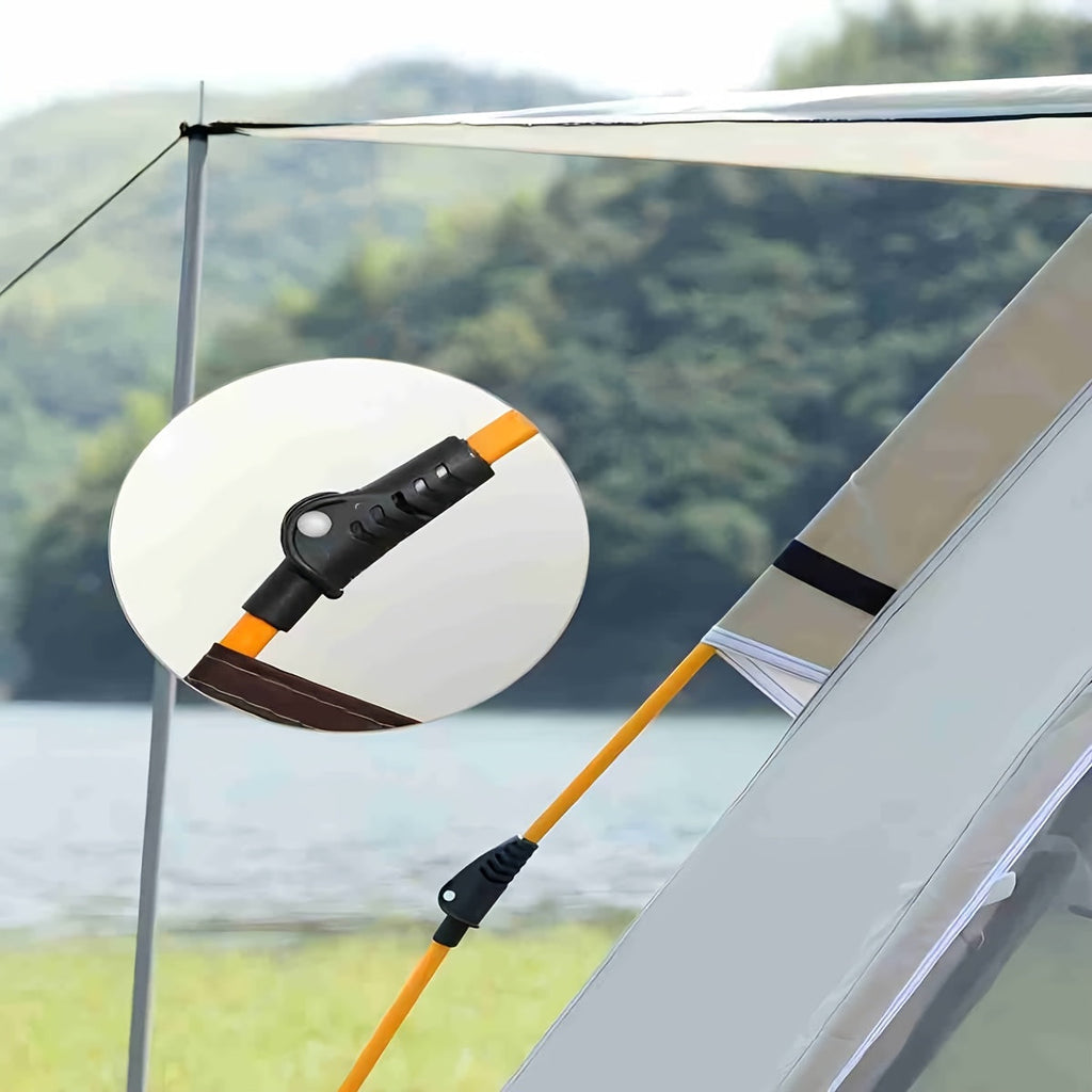 Camping Tent 4-Person Polyamide Pop-Up with Two Doors, Optional Windows and Small or Large Sizes — image 6