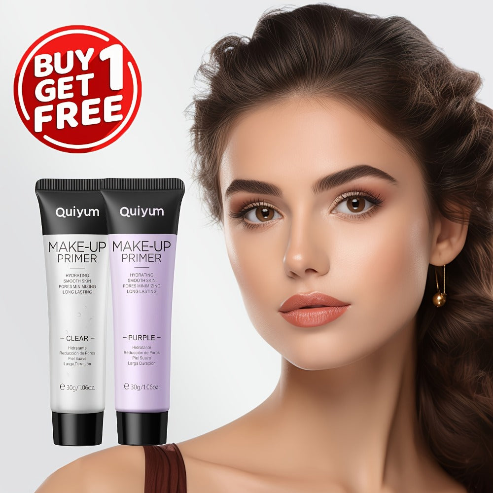 Face Primer Set 2 Pcs Pore Minimizing Oil Control, Smoothing Lightweight Matte Makeup Base for Flawless Foundation — image 3