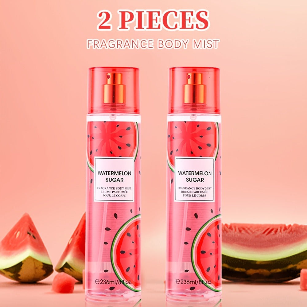 Two-Piece Fruit Scent Body Mist Set, 8 fl oz / 236ml Bottles in Nine Exact Matching Scent Options — image 14