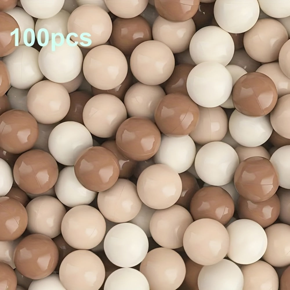 Ball Pit Balls 100/200 Pcs for Babies Toddlers PE Colorful Ocean Play Balls with the Listed Color, Size or Set Options for Ev