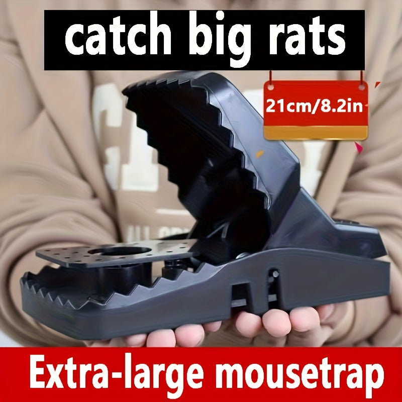 Mouse Trap, Extra Large Snap Trap Home Kitchen Rodent Catch for Home Cooking, Dining and Outdoor Meals — image 1