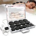 Basalt Hot Stone Massage Kit 20Pcs with Temperature Control Heater – Professional Spa Therapy Set for Full — image 7