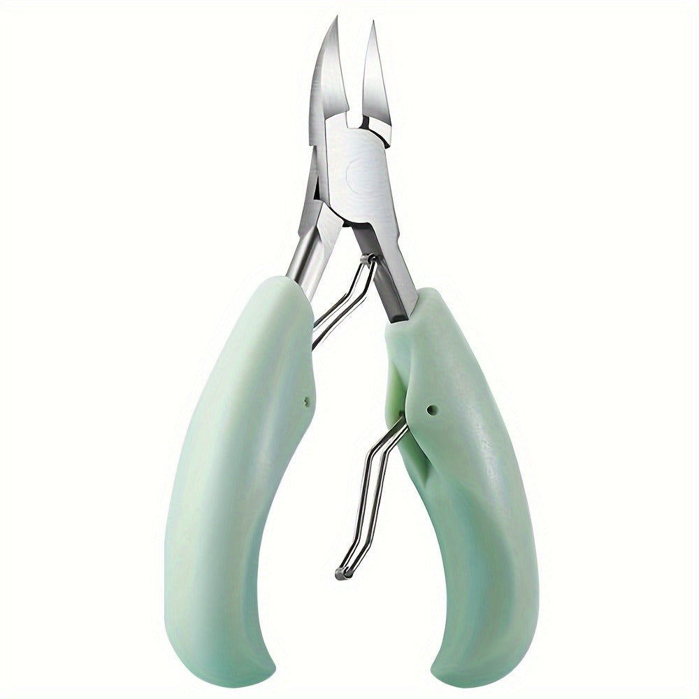 Toenail Clippers for Thick Nails & Ingrown Toenails 3 Pack Sharp Curved Blade Surgical Steel – Double Spring Ergonomic Podiat