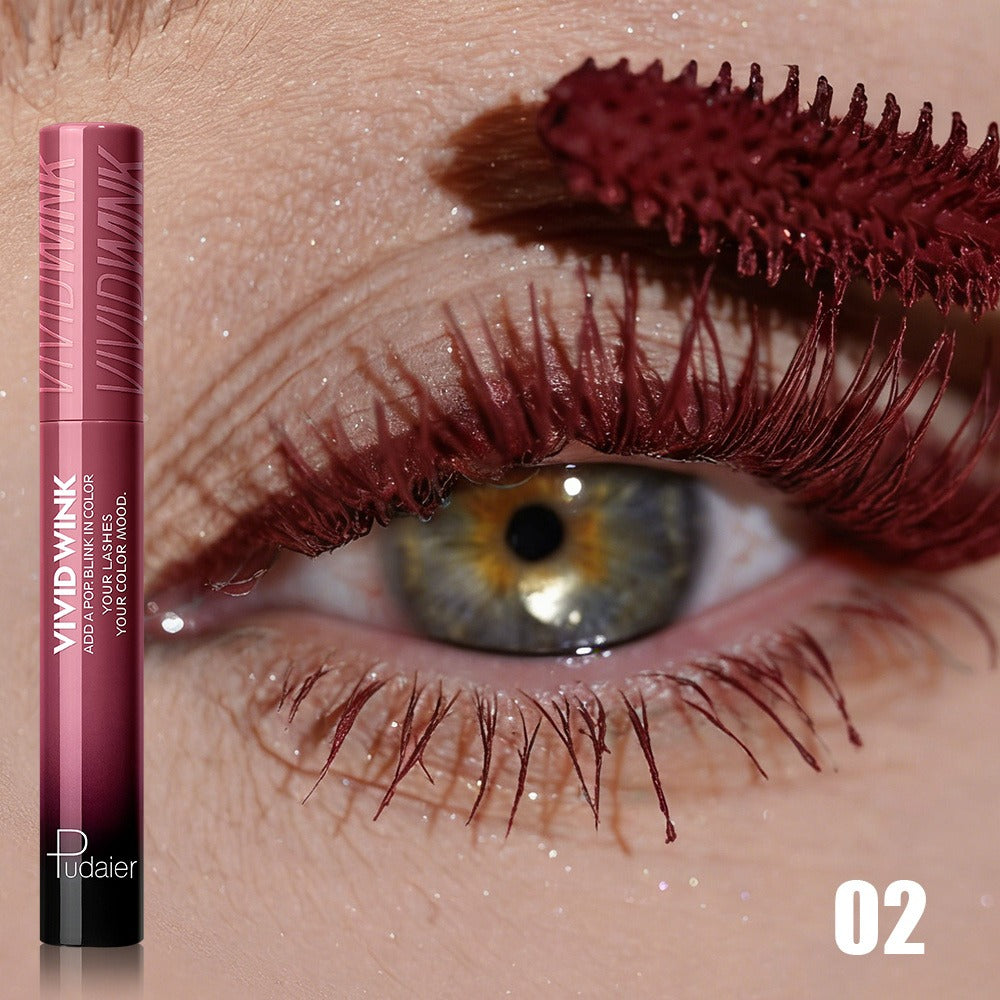 Colored Mascara in Five Numbered Shades with Slim Color-Coordinated Tubes and Integrated Comb-Style Wands — image 5