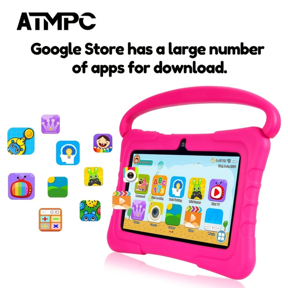 Kids Tablet 7 Inch with Android 11, 3GB RAM, 32GB Built-In Storage, 2.4GHz WiFi and Red or Blue Options — image 7