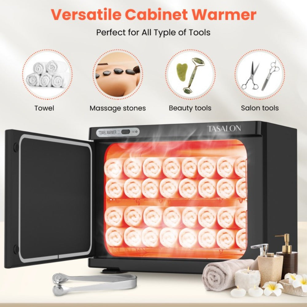 Hot Towel Warmer Cabinet 23L Holds 72 Towels Heats to 158-176°F in 10-15 Min, Professional Salon & Spa — image 7