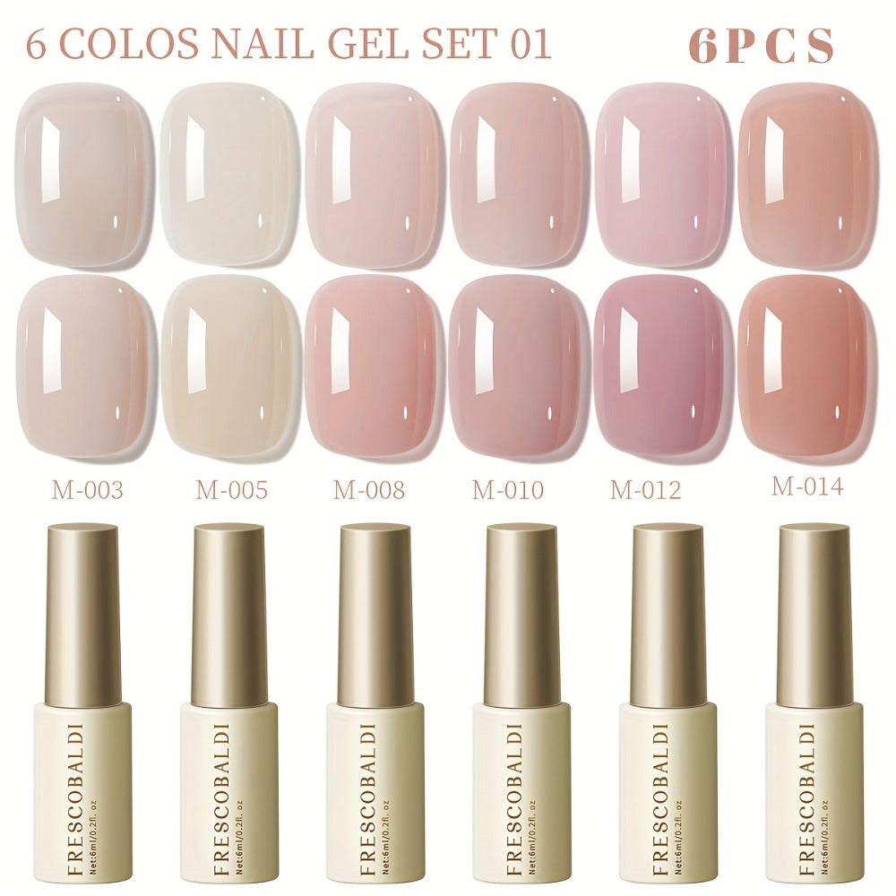 Gel Nail Polish Set with IRISGOBLADI Label, 6 Solid Colors per Set and 8 Retained Palettes — image 13