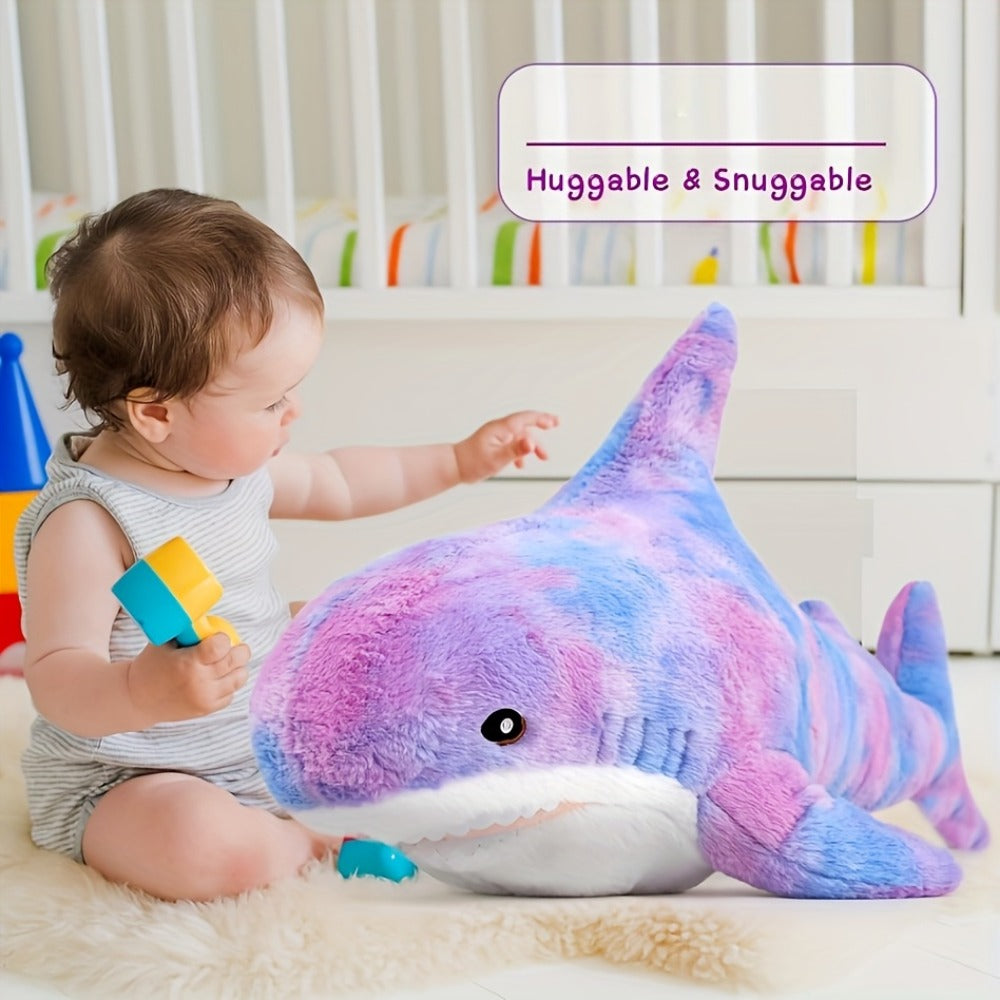 Shark Stuffed Animal Pillow, Cute Plush Throw Pillow for Couch & Kids Room, Birthday Gift for Girls — image 3