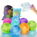 Reusable Silicone Water Balloons 8-Pack for Kids, No Magnets Quick-Fill Leak-Proof Splash Balls — image 8