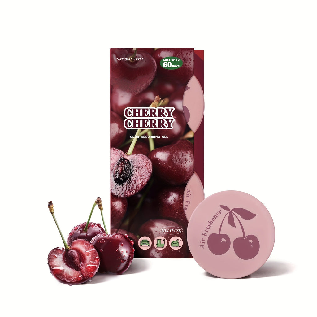 Car Air Freshener 2-Pack Solid Fragrance Jars in Cherry, Lavender, Lime, Rose or Sweet Orange — image 21