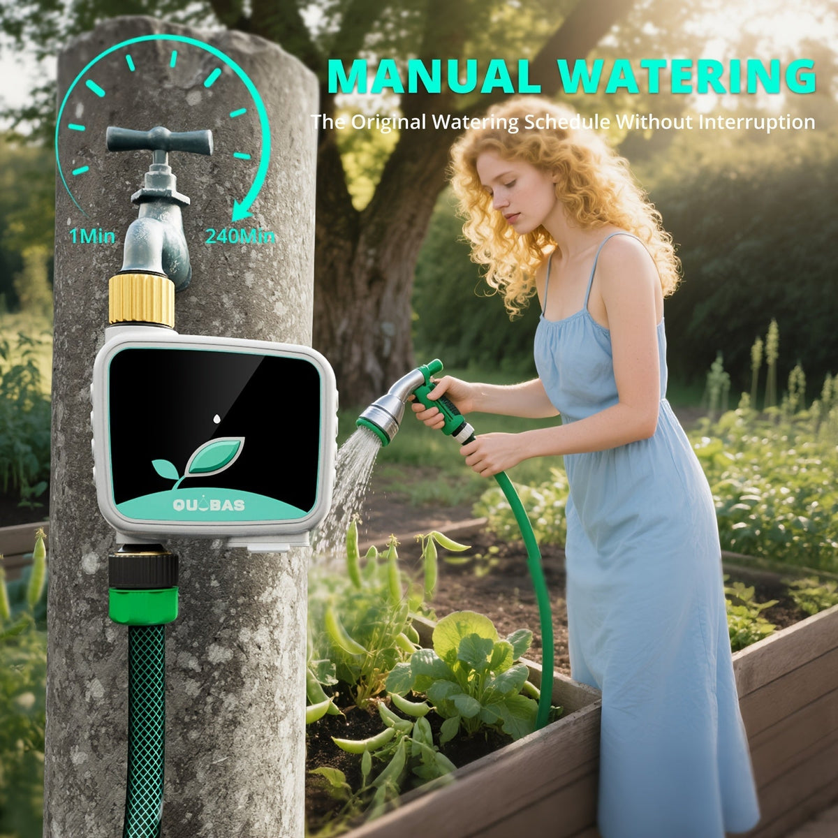 Sprinkler Timer Programmable Water Hose Timer for Garden Lawn Irrigation Rain Delay, for Garden, Lawn and Yard Watering — ima