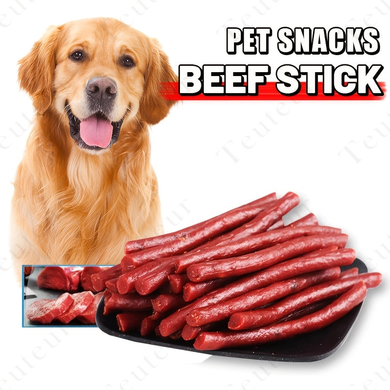 Dog Treats TUTULIFE Beef Tendon Strips and Beef Block Pieces in Three 155g Package Options for Reward Use — image 5