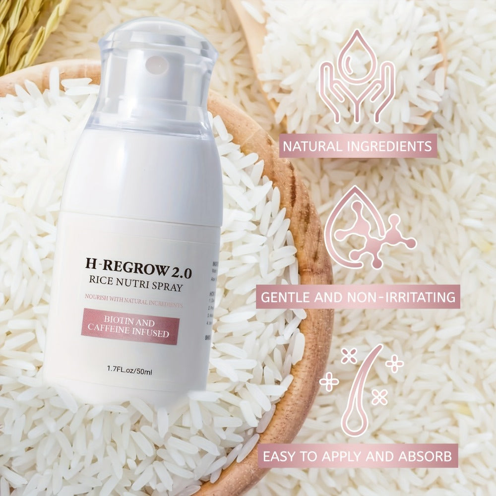 Rice Scalp Spray 4pcs Set, Hydrolyzed Rice Protein & Ginger Root Extract Hair Mist for Scalp, Strengthening & Softening — ima