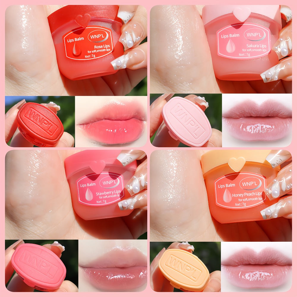 32-Piece Mini Pot Lip Balm Set with Eight Pictured Colors in Four Boxed Assortments and Heart Carton — image 10
