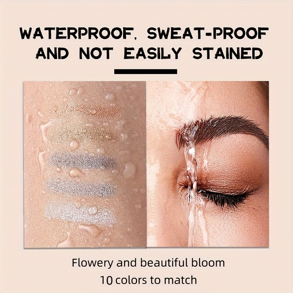 Smoky Eye Shadow Pen Set 10 Colors, Waterproof Rotating Eyeshadow Stick with Pearlescent & Matte Finishes — image 9