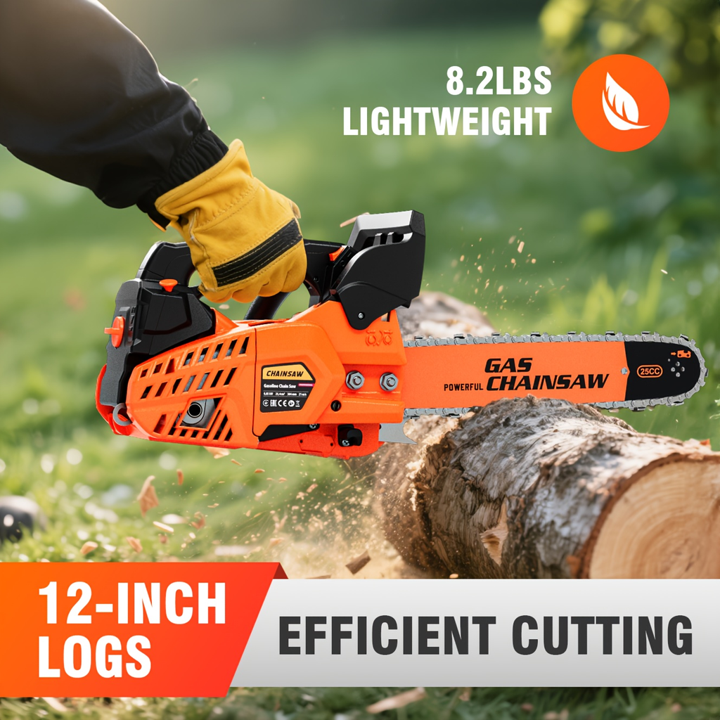 Mixed Gas Chainsaw Options with 12-Inch Compact Color Models and 20-Inch BlackRed Configuration — image 25