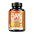 Eye Vitamins with Lutein & Zeaxanthin Capsules, Enhanced with Astaxanthin, Omega-3, Bilberry & Resveratrol for Vision Health 