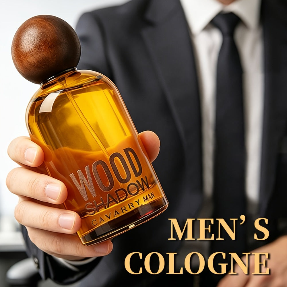 Perfume for Men Wooden-Bottle Spray with a Woody Sandalwood Profile and Two Options in a Distinctive Bottle Presentation — im