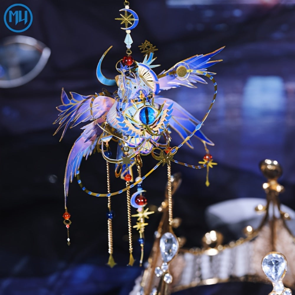 3D Metal Puzzle Model Kit, God's Eye & Angel's Eye MU Assembly, Laser-Cut DIY Craft, Artistic Home & Office Decor — image 5