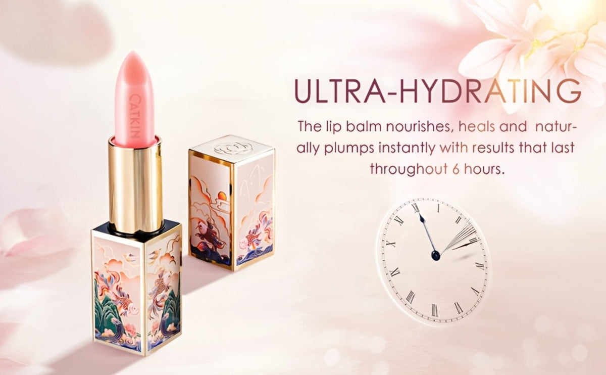 Lip Balm CATKIN Tinted Stick with Five Named Shade Options, Glossy Finish and Floral Packaging — image 19