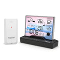 Weather Station | Wireless Indoor Outdoor Barometer Forecast Alarm — image 1