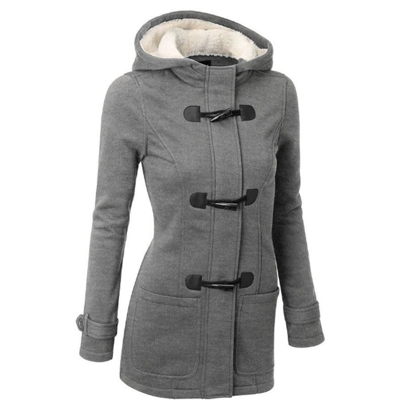Hooded Jacket Sweater Cotton-padded Coat For Women