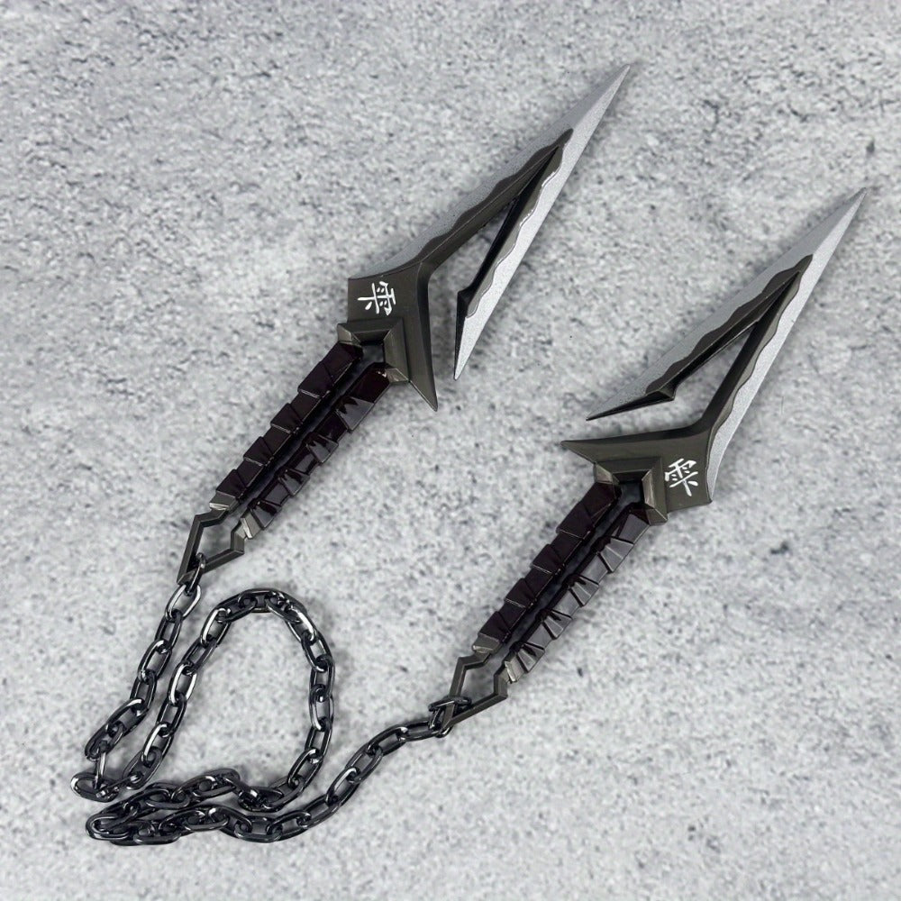 Ninja Kunai Cosplay Prop Safe No-Sharp Edges 25in, Anime Shuriken Katana Samurai Sword Toy — image 5