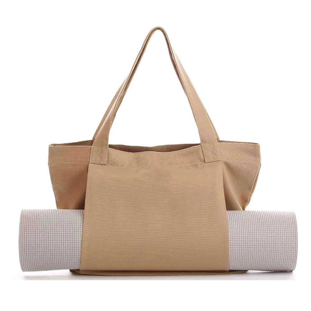 Womens Yoga Canvas Organizer Large Capacity  Can Be Carried On The Shoulder Or Held In Hand