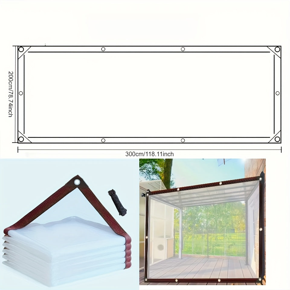 Greenhouse Plastic Film Reinforced for Garden, Patio and Yard Use, with the Listed Configuration — image 3