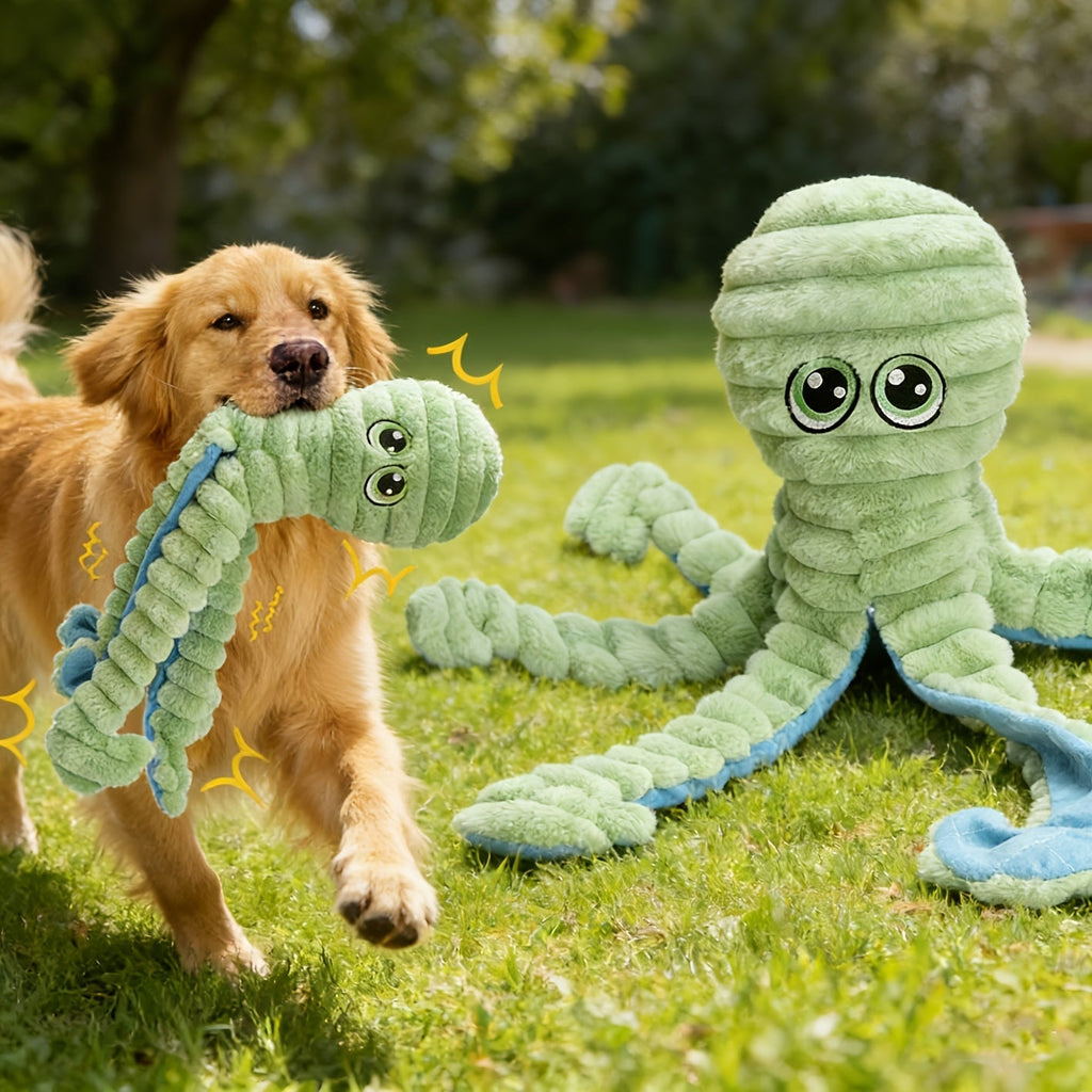 Octopus Dog Toy with the Textured Tentacles for Supervised Play — image 1
