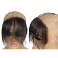 Hair Accessories 6x1 HD Lace Hairline Piece with Six-Inch Human Hair Fringe in Natural Color — image 1
