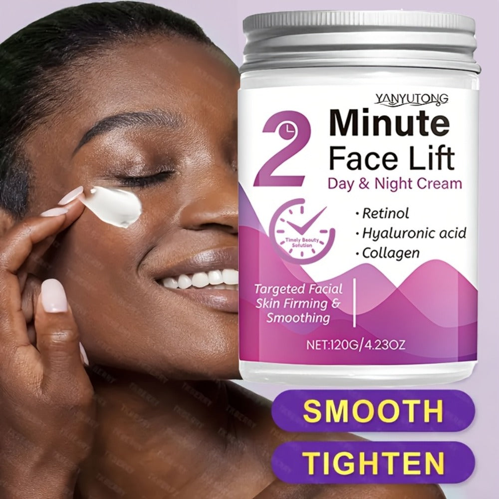 Face Cream Peptide Collagen 120g Formula with Hyaluronic Acid and Lightweight Day or Night Texture — image 4