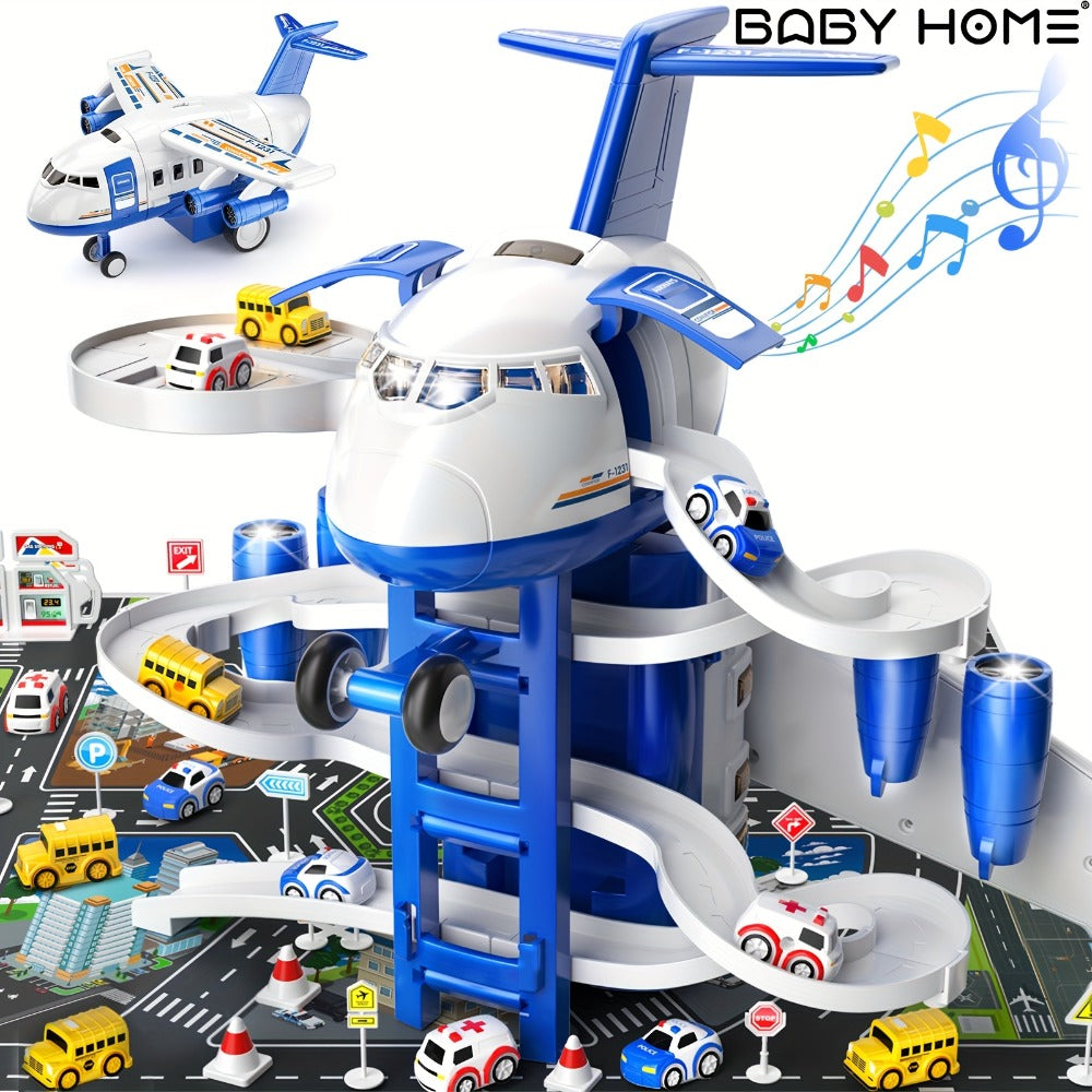 Kids Airplane Toy with LED Lights & Music with the Listed Color, Size or Set Options for Everyday Use — image 4