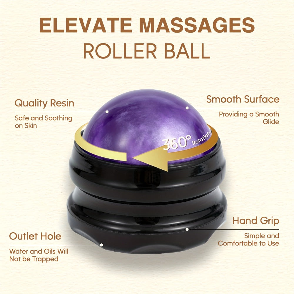 Massage Oil Set 3pcs Roller Ball, Vanilla Arnica & Lavender Essential Oils Moisturizing Body Massage Kit — image 6