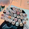 Flesh Color Alcohol Markers 30 Colors Dual Tip Brush and Broad Alcohol Based with the Listed Color, Size or Set Options for E