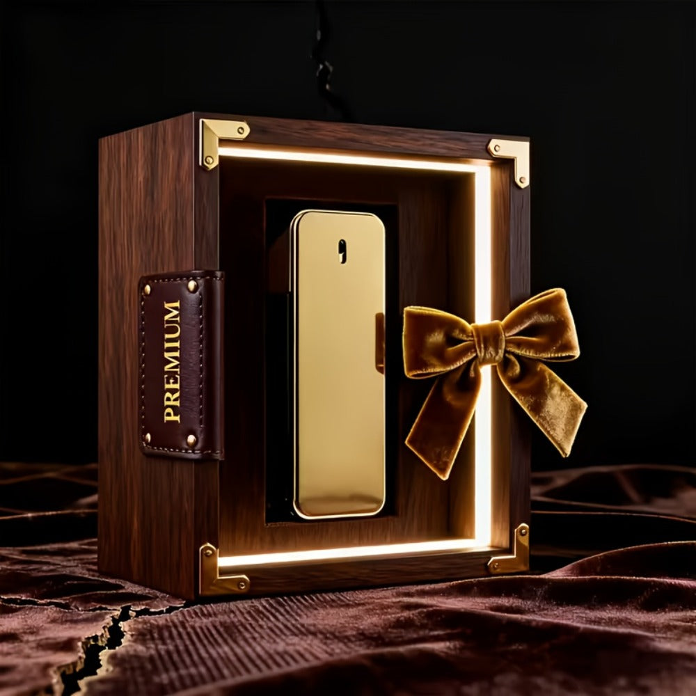 100, 000, 000 Golden Men Cologne Eau de Toilette 3.4 oz 100ml Long Lasting Woody Floral Fragrance Spray Daily Wear Gift — ima