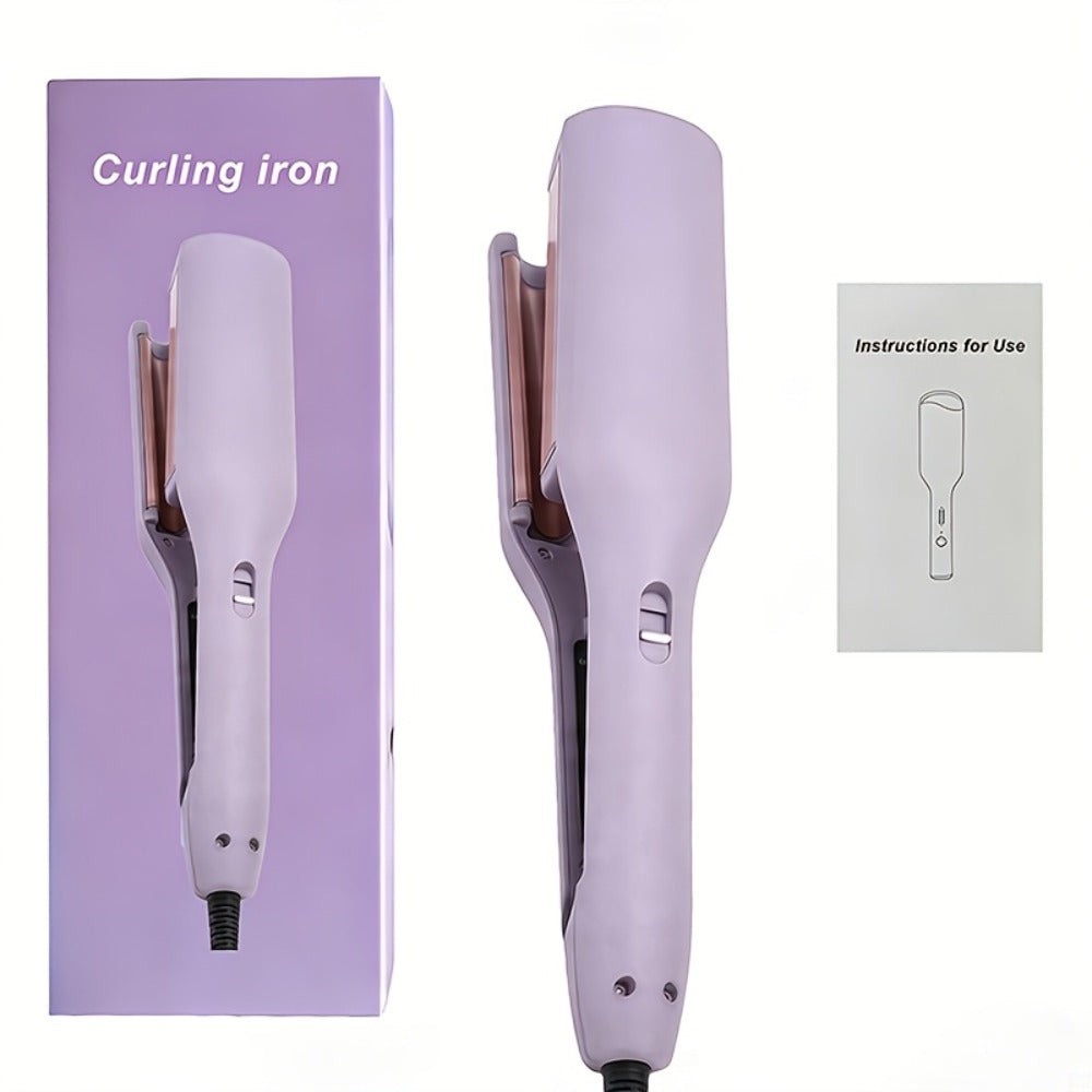 32mm Professional Curling Iron for Waves & Deep Curls with Anti-Scald Safe Temp Control, Salon Curl Iron for Women — image 4