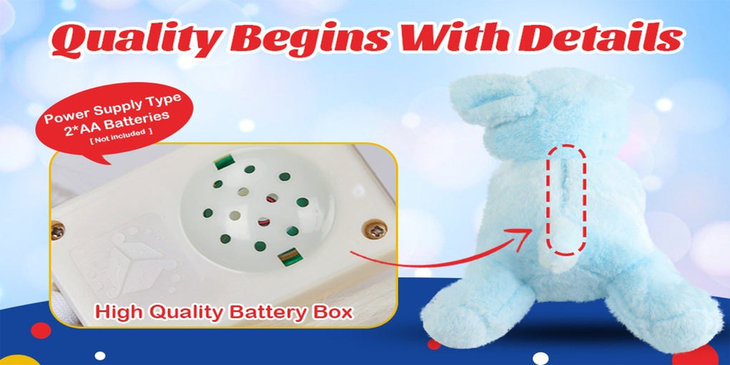 Plush Toy Blue Puppy with Light-Up Body and Music for Colorful Interactive Room Display and Gifting — image 10