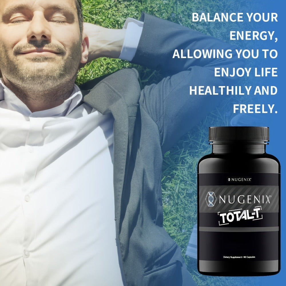 Total-T Testosterone Booster for Men, Daily Vitality & Hormone Support Capsules, Natural Energy, Strength — image 6