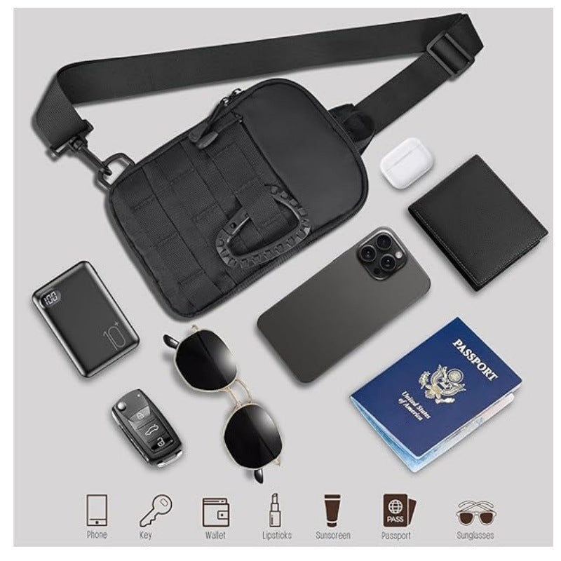 Mini Tactical Riding Sports Cross Body Shoulder Chest Bag