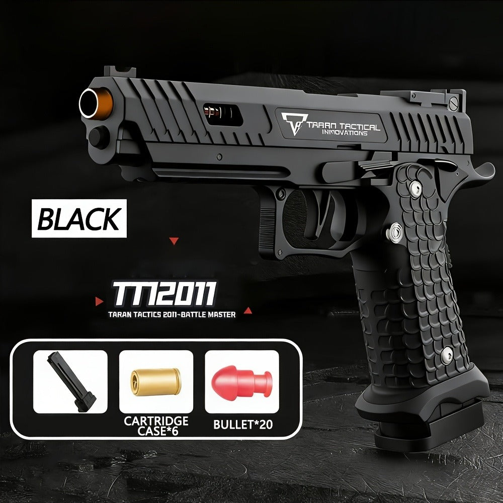 2011 Battle Master Semi-Auto Bullet Toy Gun with Shell Ejecting, 1 Magazine, 20 Simulation Bullets — image 7