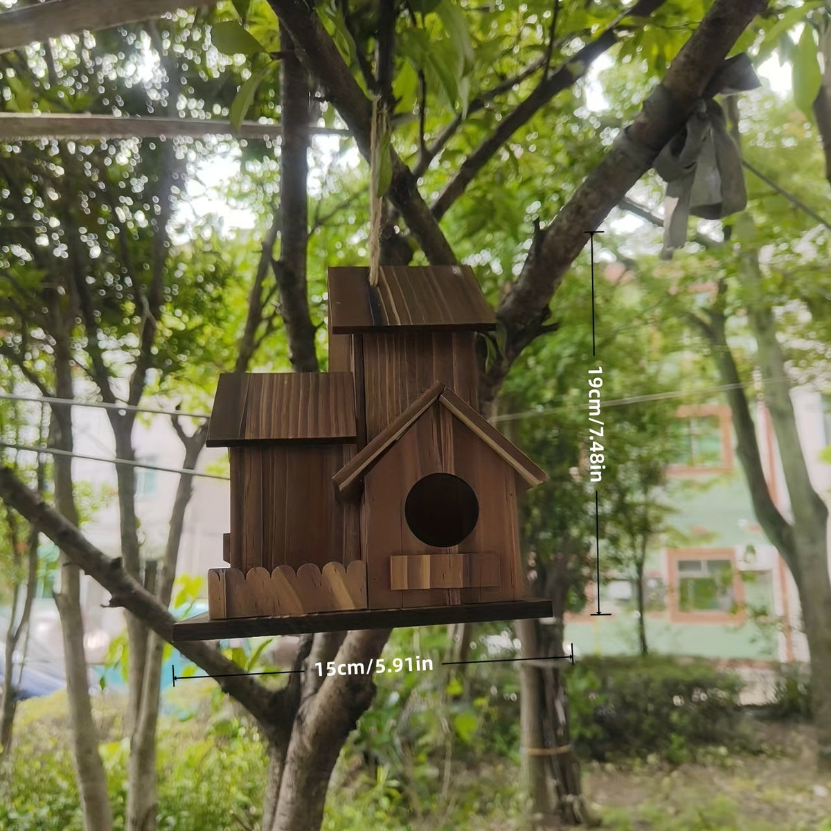 Bird House for Garden, Patio and Yard Use, with the Listed Configuration, for Everyday Use and Organized Storage — image 3