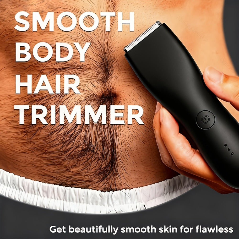 Ceramic-Blade Body Hair Trimmer with IPX6 Rating, Three Guide Guards and Four Color Options — image 4