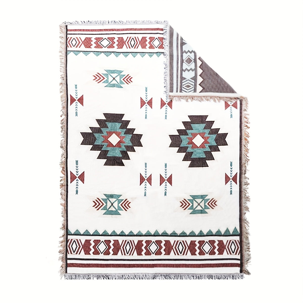 Picnic Blanket Bohemian | Camping Mat Tablecloth Sofa Blanket Indoor Outdoor Universal Carpet — image 17