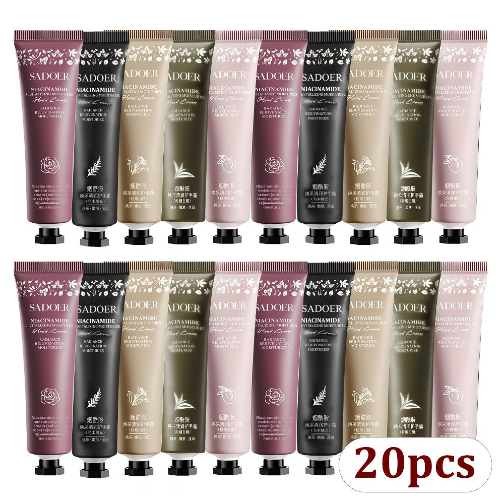 Travel Size Hand Cream Set 10 20 30pcs Scented Moisturizing Lotion – Deep Hydration for Dry Cracked Hands & Body — image 10
