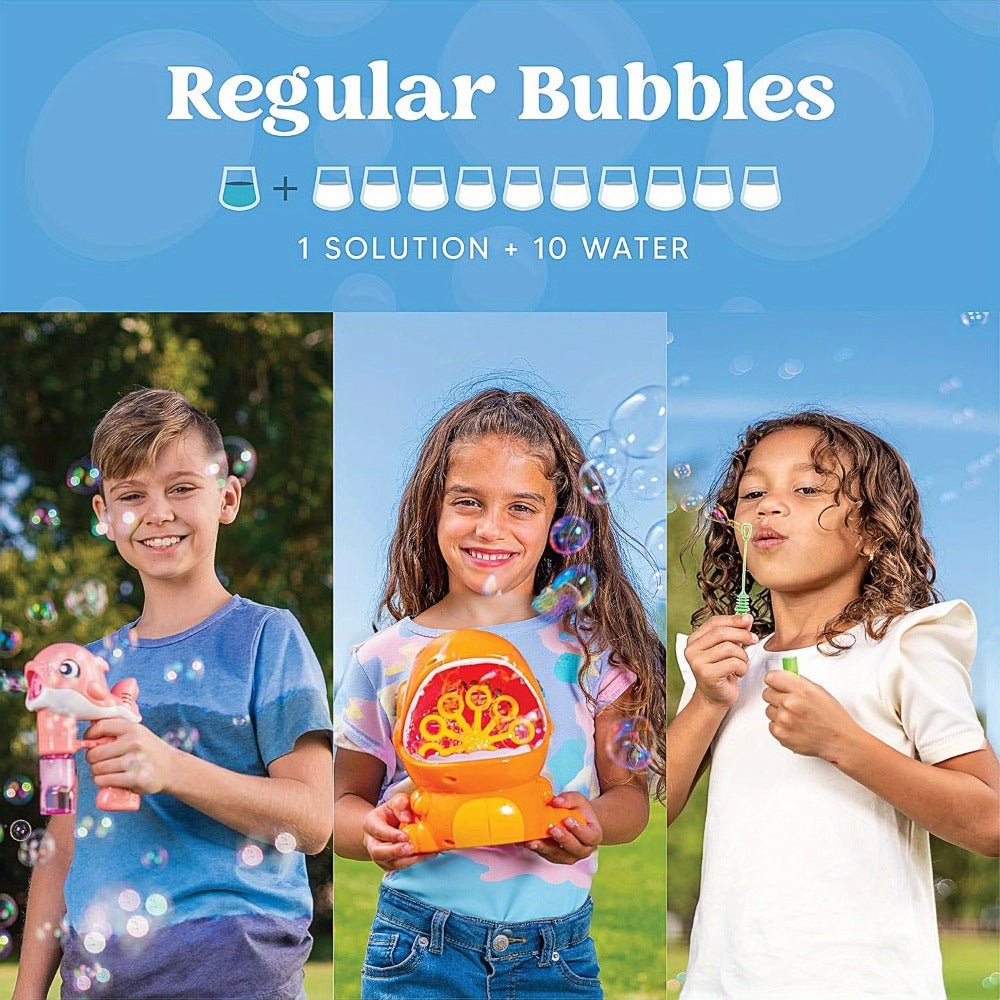 32oz Bubble Solution Refill Concentrate, Makes 2.5 Gallons, Compatible with Bubble Machines, Wands & Blowers — image 10