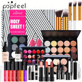 POPFEEL Makeup Kit Full Face Set, Multi-Shade Eyeshadow Palette, Professional Brushes & Pigmented Lip Color — image 10