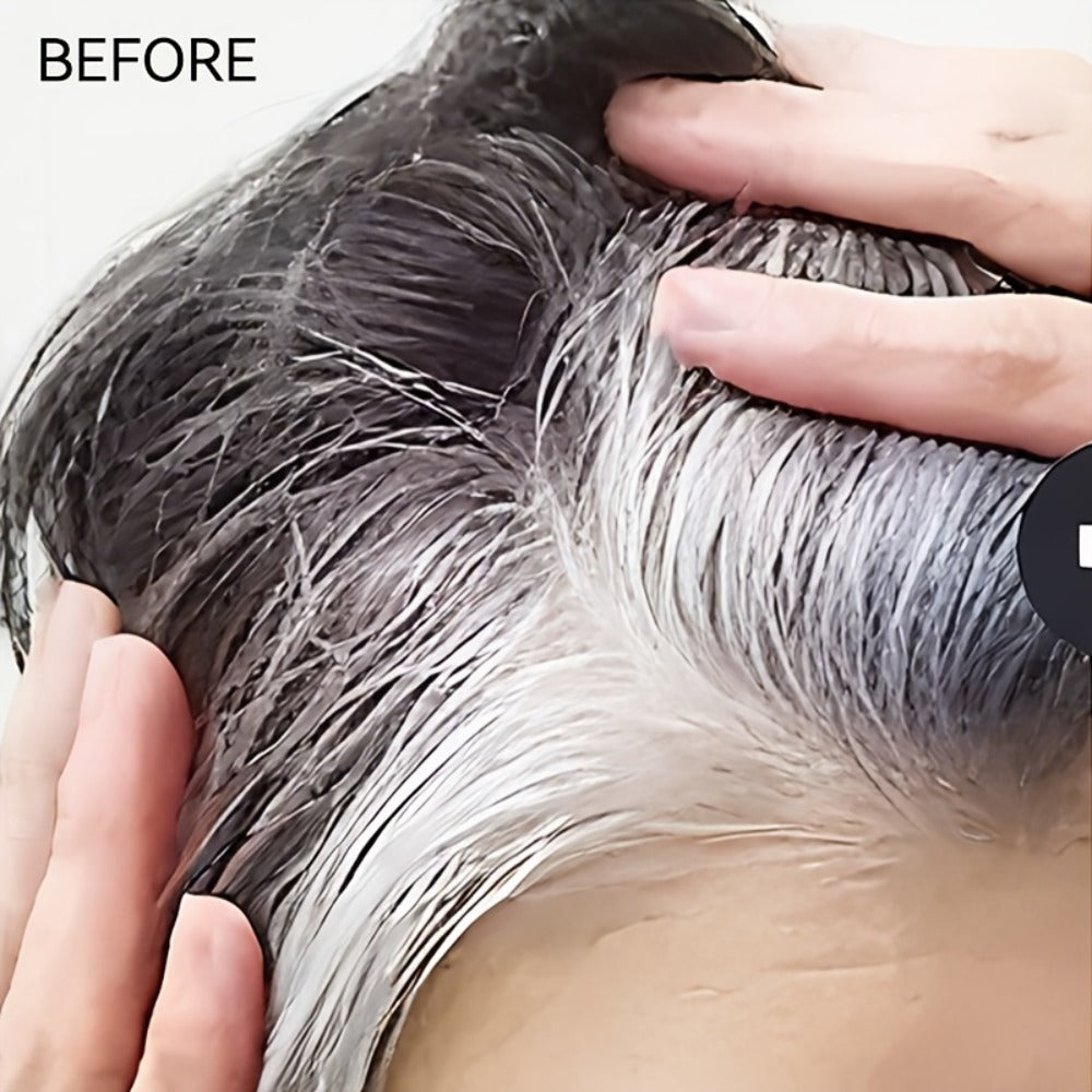 Gray Root Touch-Up Stick with Built-in Comb – Waterproof Sweatproof Instant Gray Coverage | Easy Twist Applicator | Plant-Bas